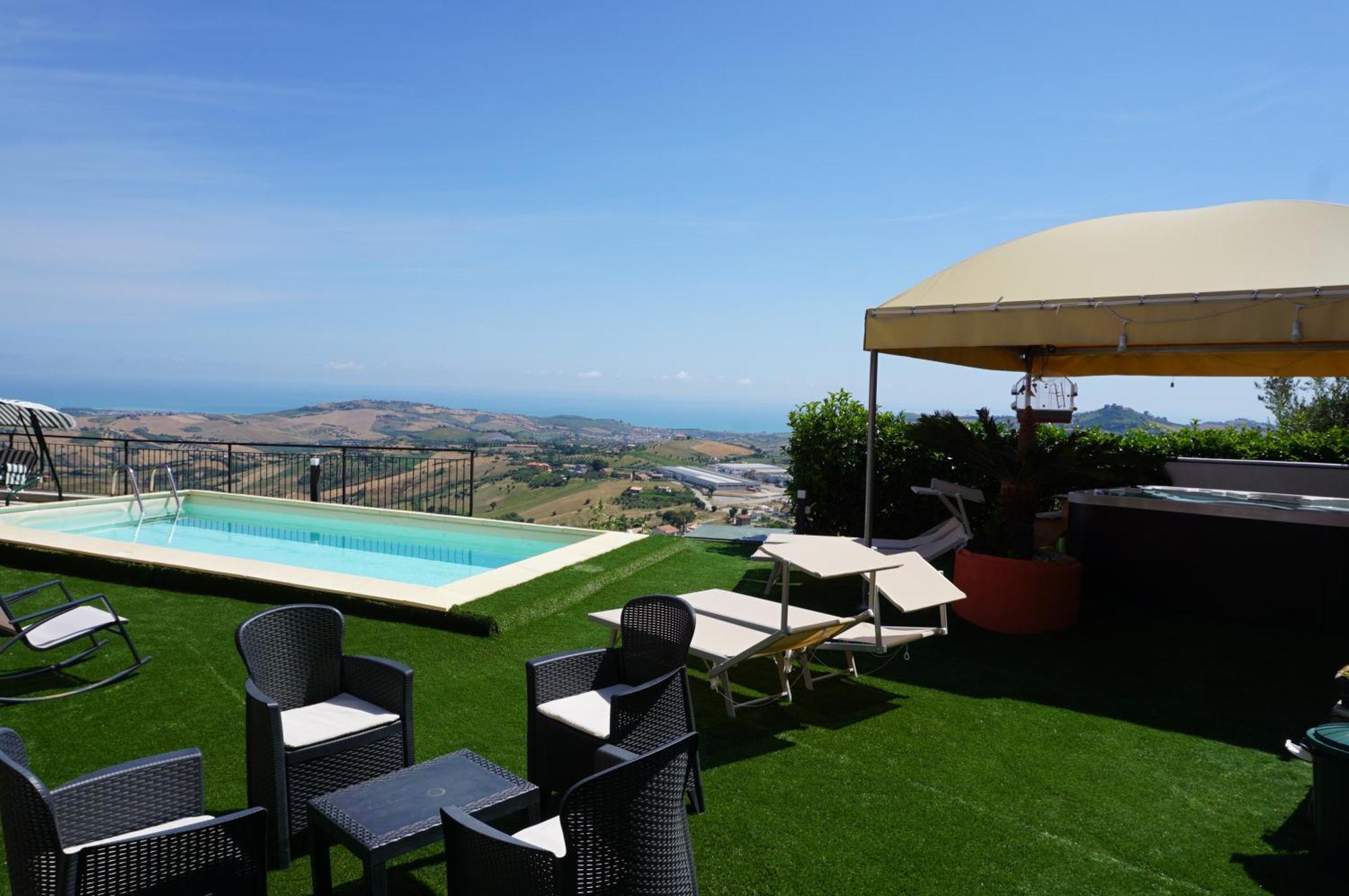 Bed and Breakfast La Terrazza Motta Atri Exterior foto